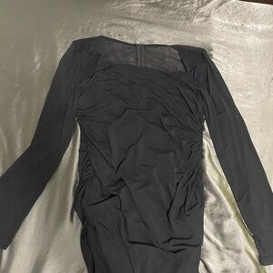 Amazon Black Long Sleeve Dress
